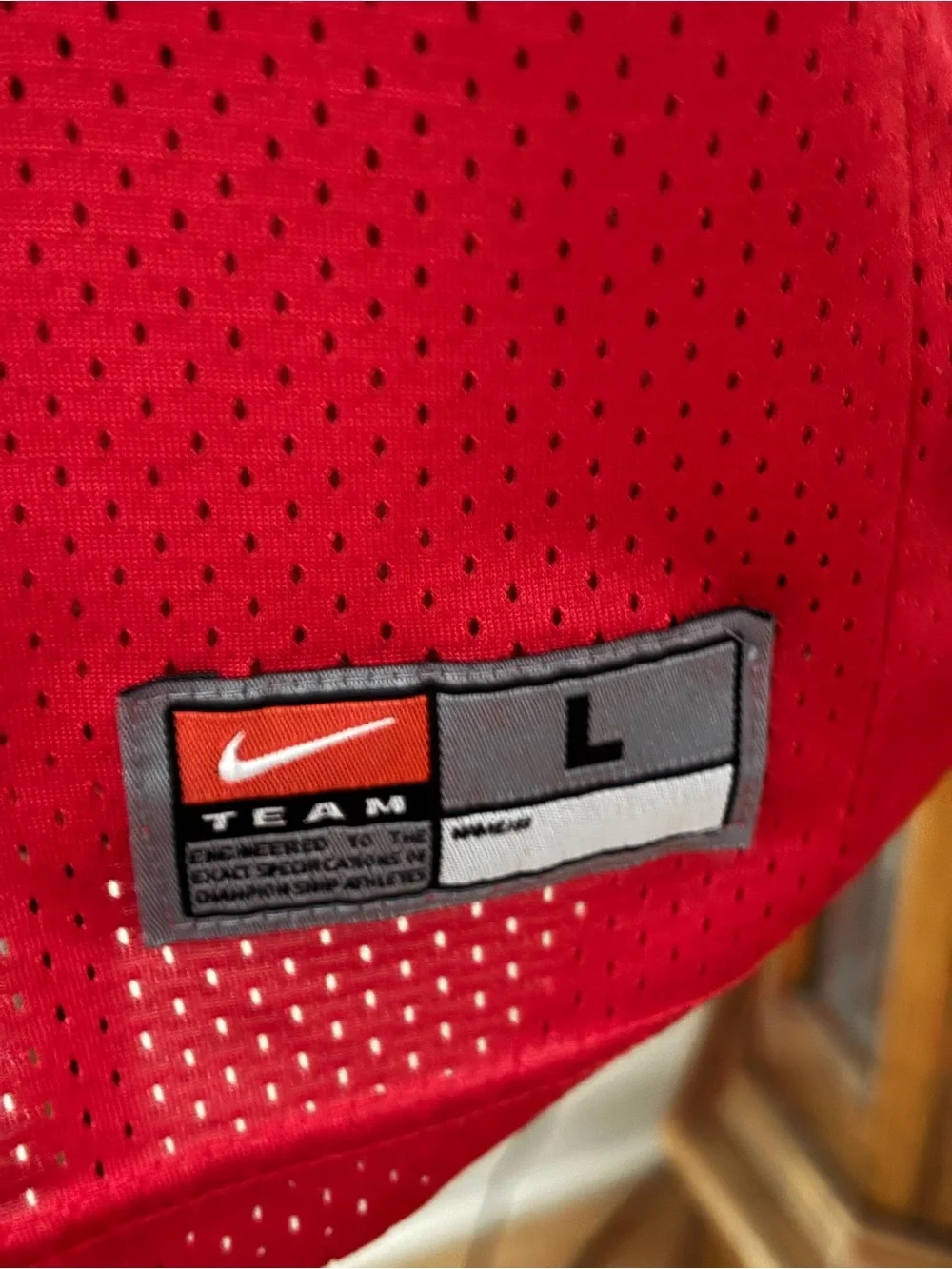 Rutgers Football Jersey boys size L (14-16)